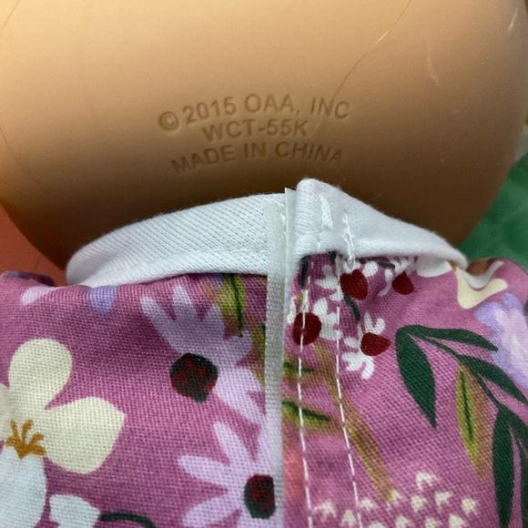 Cabbage Patch Kid Girl African American Brown Hair Brown Eyes WCT-55K 2015 - Picture 11 of 11